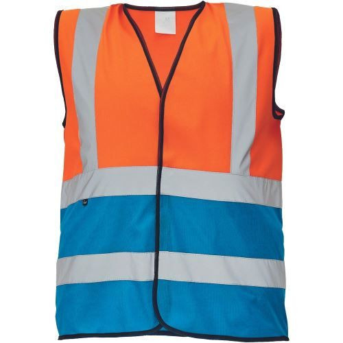 LYNX DUO vesta oranžová/royal 3XL