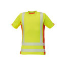 LATTON HV tričko žlutá/oranžová XXL | 0304011298005