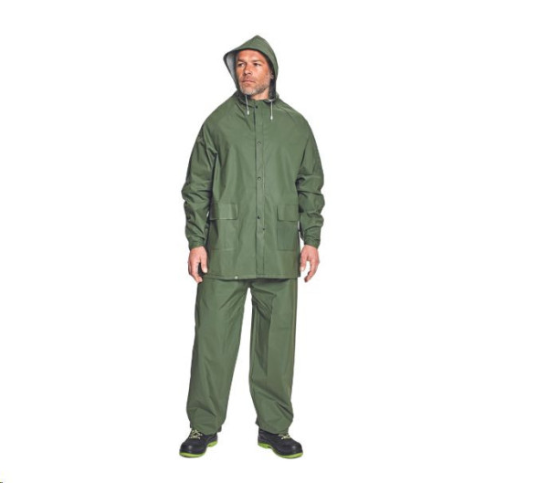 HYDRA oblek do deště PVC zelená XL