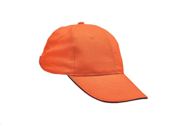 TULLE baseballová čepice oranžová