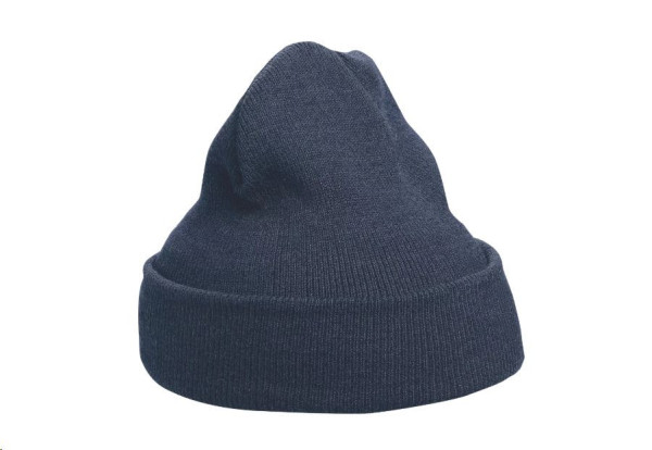 MESCOD pletená čepice modrá 74g L