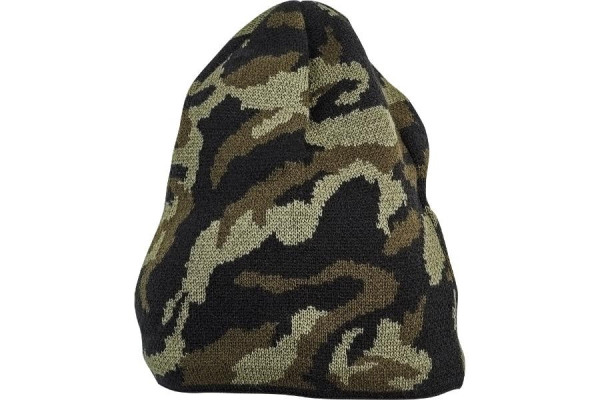 CRAMBE čepice pletená camouflage M/L