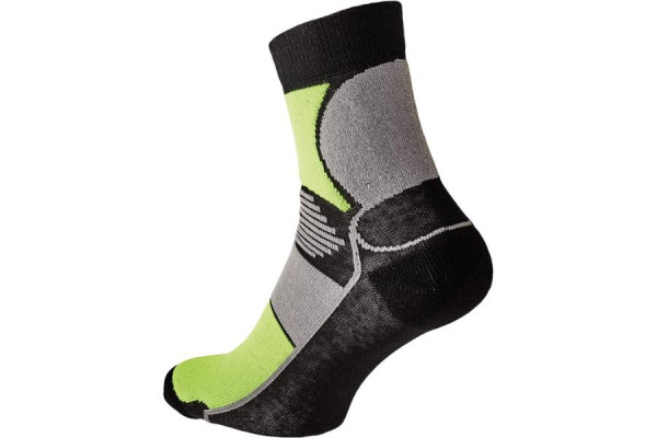 KNOXFIELD BASIC ponožky černá/žlut 41/42