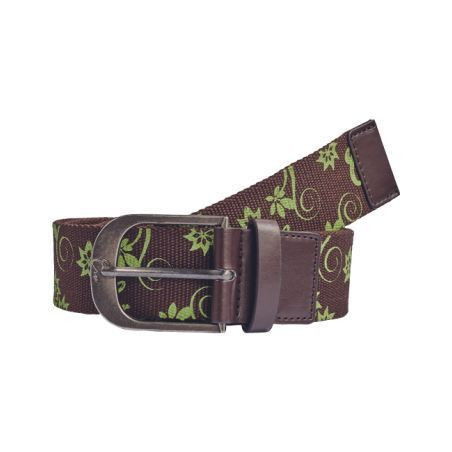 YOWIE LADY pásek hnědá/zelená S/M