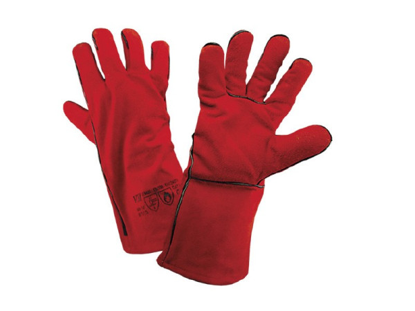 Ochranné pracovní svářečské rukavice zimní