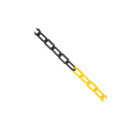 JSP Řetěz plast 6mm/25m černá/žlutá | 9910004164999