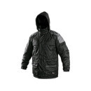 Pánská zimní bunda FREMONT, černo-šedá, vel. S | 1210-005-810-92