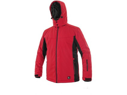 Bunda CXS VEGAS, zimní, pánská, červeno-černá, vel. 3XL
