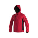Bunda CXS DURHAM, pánská, červeno - černá, vel. XL | 1230-072-260-95
