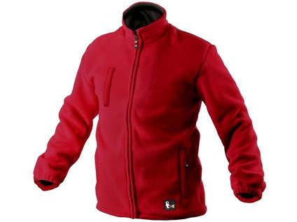 Pánská fleecová bunda OTAWA, červená, vel. L