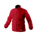 Pánská fleecová bunda OTAWA, červená, vel. XL | 1240-001-250-95