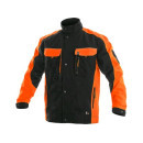 Blůza CXS SIRIUS BRIGHTON, černo-oranžová, vel.56 | 1010-001-803-56