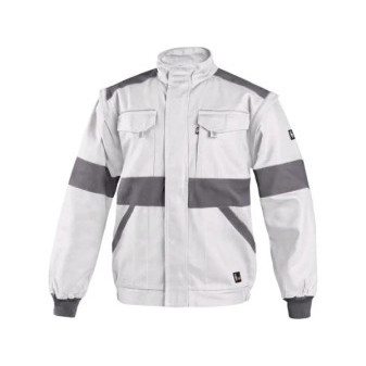 Blůza CXS LUXY EDA, pánská, bílo-šedá, vel.