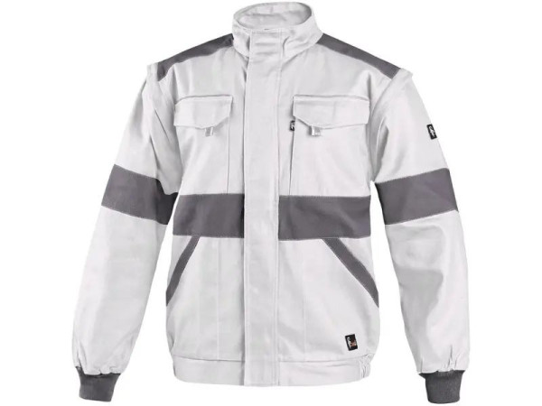 Blůza CXS LUXY EDA, pánská, bílo-šedá, vel. 54