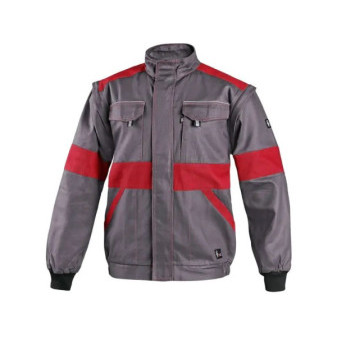 Blůza CXS LUXY EDA, pánská, šedo-červená, vel.