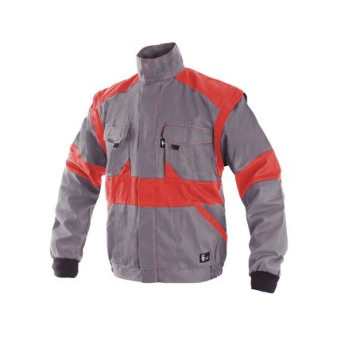 Blůza CXS LUXY EDA, pánská, šedo-červená, vel. 64 | 1010-006-705-64   DOPRODEJ