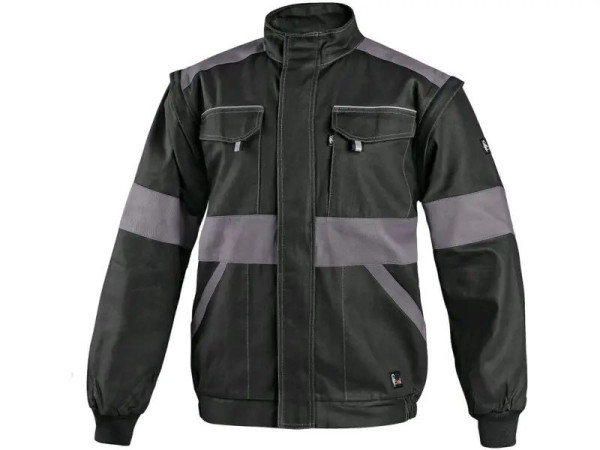 Blůza CXS LUXY EDA, pánská, černo-šedá, vel. 64