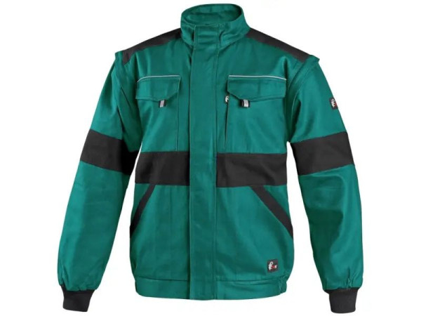 Blůza CXS LUXY DIANA, dámská, zeleno-černá, vel. 56