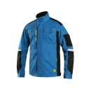 Blůza CXS STRETCH, 170-176cm, pánská, středně modrá-černá, vel. 60 | 1010-034-440-60