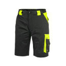 Kraťasy CXS SIRIUS BRIGHTON, pánské, černo-žluté, vel. 64 | 1060-001-802-64