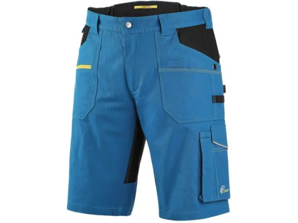 Kraťasy CXS STRETCH, pánské, středně modré-černé, vel. 56