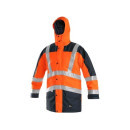 Výstražná bunda CXS LONDON, 5v1, pánská, oranžovo-modrá, vel. S | 1110-001-205-92