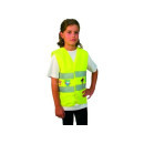 Dětská reflexní vesta TEDDY, žlutá, vel. XS | 1114-002-150-91