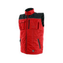 Pánská zimní vesta SEATTLE, červeno-černá, vel. S | 1310-001-260-92