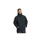 EMERTON zimní bunda černá/oranžová S | 0301002360001
