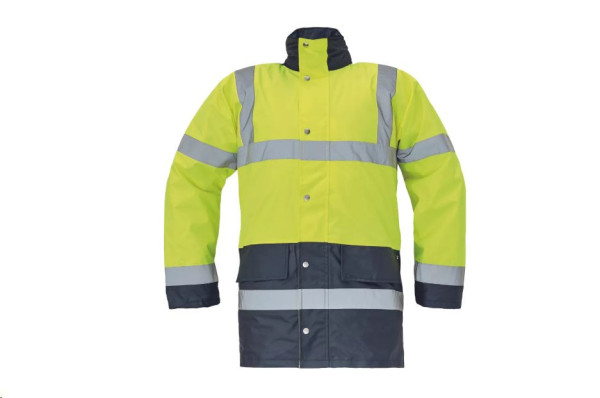 SEFTON bunda HV žlutá/navy XL