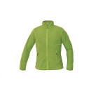 GOMTI bunda fleece dámská limetková XL | 0301029117004