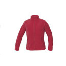 GOMTI bunda fleece dámská červená XL | 0301029120004