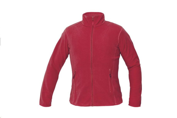 GOMTI bunda fleece dámská červená XXL
