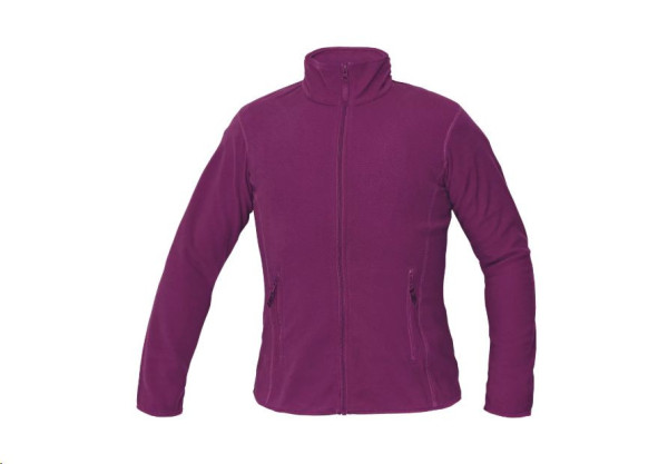 GOMTI bunda fleece dámská tm. růžová L