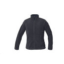 GOMTI bunda fleece dámská černá L | 0301029160003