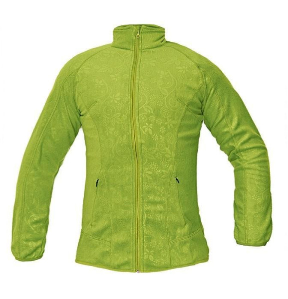 YOWIE bunda fleece dámská zelená S