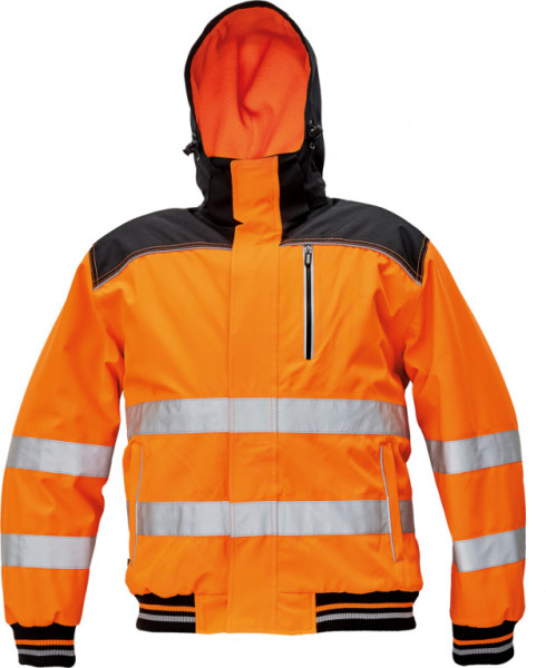 KNOXFIELD HV WINTER pilot červená 3XL