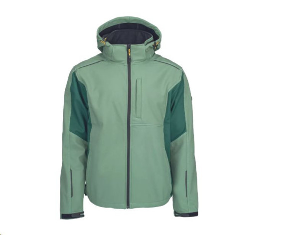 DAYBORO softshell bunda mech.zelená 4XL