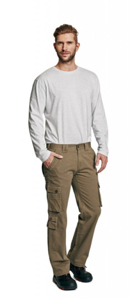 CHENA CRV kalhoty béžová XL