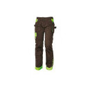 YOWIE dámské kalhoty hnědá/zelená 46 | 0302020987046   DOPRODEJ