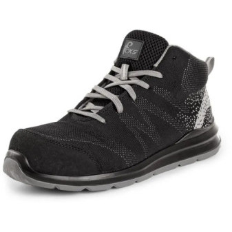 Obuv CXS TEXLINE MURTER S1PS, kotníková, černo-šedá, vel.