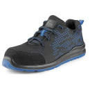 Obuv polobotka CXS TEXLINE VIS S1, černo-modrá, vel. 38 | 2125-076-806-38