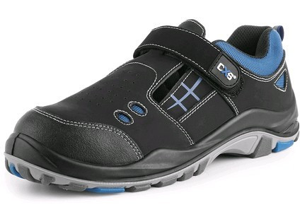 Obuv sandál CXS DOG TERRIER S1, modro - černá, vel.