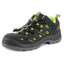Obuv sandál CXS Universe Solar S1P ESD, černo-zelená, vel. 46 | 2136-025-808-46