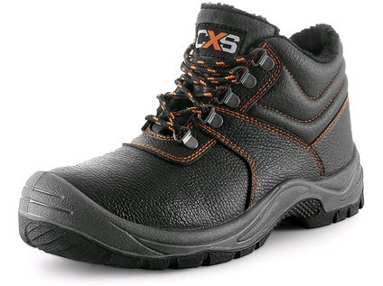 Obuv kotníková CXS STONE APATIT WINTER 02, zimní, černá, vel. 40