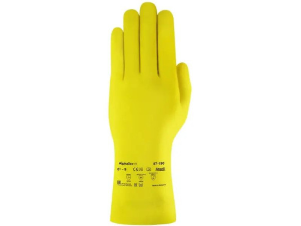 Rukavice ANSELL ECONOHANDS PLUS 87-190, máčené v latexu, vel. 9