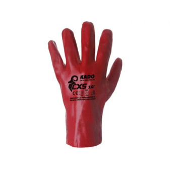 Rukavice CXS KADO, máčené v PVC, vel. 10