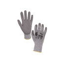 Protipořezové rukavice CITA, šedé, vel. 06 | 3630-001-700-06