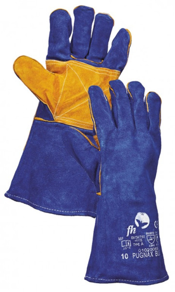 PUGNAX BLUE FH rukavice celokož. - 10