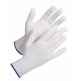BUSTARD Evo rukavice+PVC terč bílá